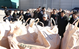 주낙영 경주시장, 공공비축미곡 수매현장 방문