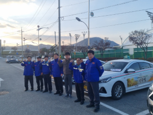 상주시 모범운전자회 수능 당일 수험생 긴급 수송