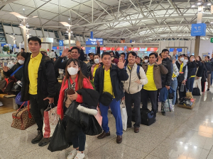 봉화군, 농가에 큰 도움 준 외국인계절근로자 출국 완료