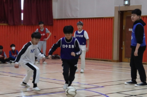김천상무가 다수초에 떴다! 축구클리닉 실시