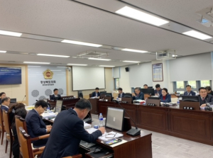 경북도의회 문화환경위원회, 문화관광체육국 행정사무감사 실시