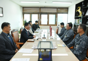 영천시, 자매부대 최무선함 승조원 방문
