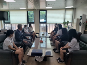 김천여자중학교 나의 꿈은 커피향기와 함께‘몽실몽실’피어나요!