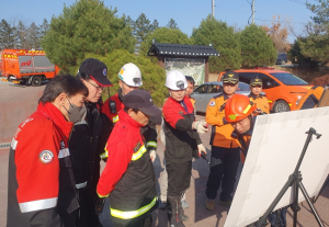 경북 119산불특수대응단, 유관기관 합동 훈련 실시!!
