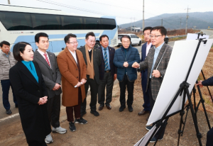 대구시의회 신공항특위, 대구경북신공항 현장 방문