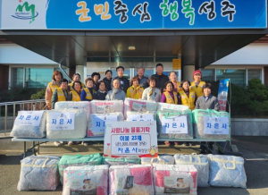 성주군 용암면, 자은사 이불 23채 기탁