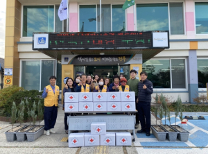 경주시 월성동 적십자첨성대봉사단, 겨울맞이 김장 김치 전달