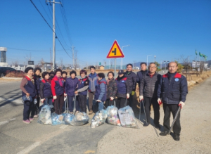 한국자유총연맹 경주시지회 외동읍위원회, 환경정비 실시
