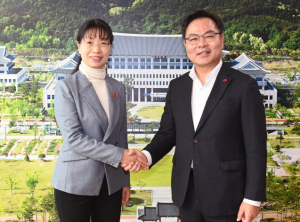 허쉬지안(何旭娟) 中 후난여자대학교 총장, 경북도 방문