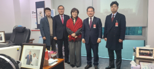 김진열 군위군수, 지역현안 해결 위해 국회 찾아