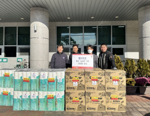 경주시 제이마트, 이웃돕기 물품 기부