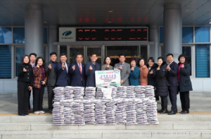 한국외식업중앙회 대구북구지부, 음식과 사랑봉사단, ㈜예천육일농산, 저소득층을 위한 백미 나눔