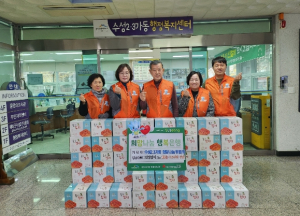 대구 수성구 수성2‧3가동 희망나눔위원회, 취약계층에 김치 전달