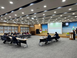 경산시, 철도망 구축 및 남천 하이패스I.C 용역보고회 개최
