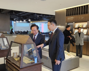 권기창 안동시장, ㈜유한건강생활 강종수 대표 만나 헴프산업 발전 비전 공유