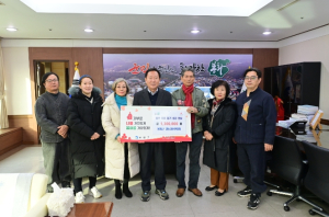 봉화군 귀농귀촌 연합회 이웃돕기 성금기탁