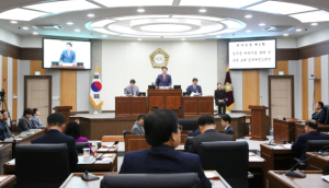 제307회 칠곡군의회 임시회 폐회