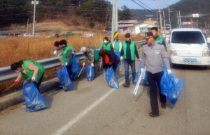 영덕군 남정면 새마을협의회, 설맞이 환경 정화 활동