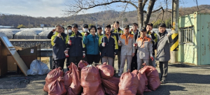 김천시 봉산면, 설 명절맞이 환경정화 활동 실시