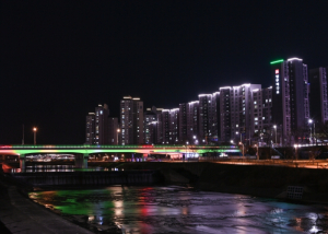 대구 남구, 중동교 경관조명 설치 등 환경개선공사 완료
