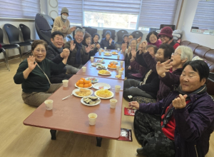 성주군 금수강산면, 경로당 방문으로 소통행정 시작~~