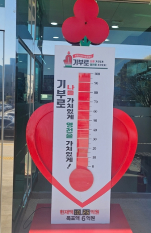영천시, ‘희망2025 나눔캠페인’ 성금 10억 돌파