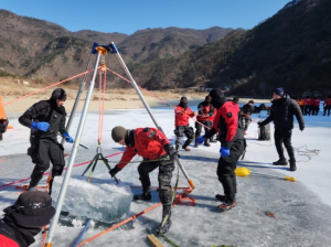 경북소방, 제2기 동계 수난구조 전문교육훈련 실시