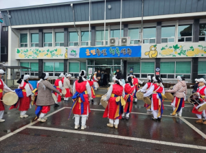 성주군 선남면의 발전과 주민 안녕 기원 선남풍물패, 을사년 정월대보름 지신밟기 행사 개최