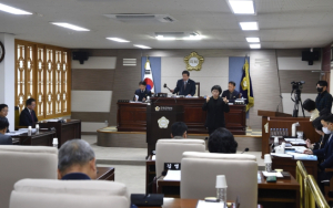 대구 군위군의회, 2025년 새해 첫 임시회 개회