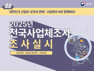안동시, 2025년 사업체조사 실시