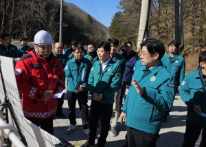 경주시, 해빙기 대비 토함산 일원 땅밀림 현장 점검