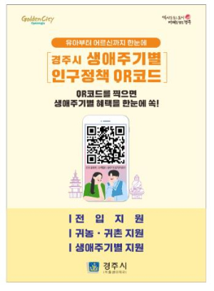 경주시, 2025년 생애주기별 인구정책 안내서 발간