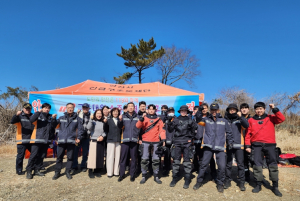 경산소방서, 겨울철 수난사고 대비 합동 동계 구조 훈련 실시