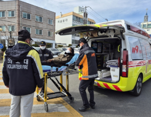포항시, 극한호우 하천붕괴 상황 가정 훈련 … 시민안전 이상 무!