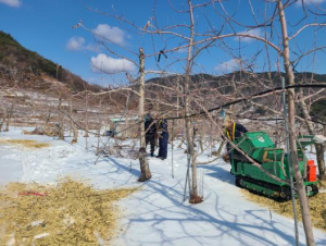 안동시, ‘영농부산물 파쇄지원단’ 운영 본격화