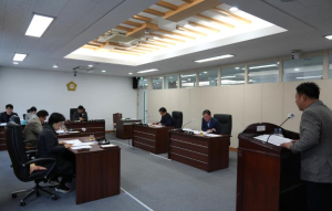 영천시의회 산업건설위원회, 제244회 임시회 상임위원회 회의 개최