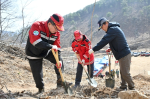 군위군, 2025년 식목일 기념 나무심기 행사 실시