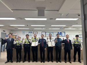 대구동부경찰서, 보이스피싱 검거에 기여한 부산철도경찰대 동대구센터 표창 수여