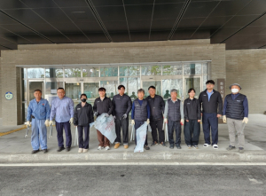 김천시립추모공원 봄맞이 환경정비 실시