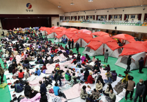 영양군 산불피해 지역, 구호물품 지원 이어져