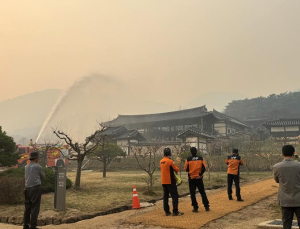 안동시, 국가유산 산불피해 조치 방안 마련