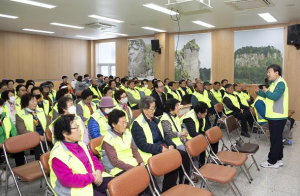 울릉군,‘노인일자리 사업 발대식 및 안전교육’ 개최
