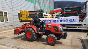 경북도 국내 4대 농기계사 동참...농기계 부족 가뭄의 단비 !