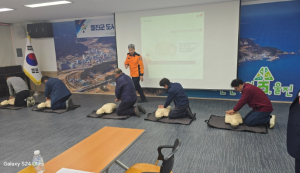 울진군, 심폐소생술 교육 실시