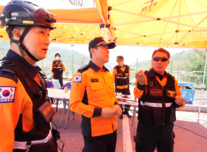 경산소방서, 대형 산불 대비 7개 기관․단체 합동 훈련 실시