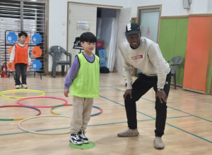 `원어민 체육전문강사와 함께하는 즐거운 체육시간` 김천 대룡초, 영어로 체육을 배우며 해외문화를 체험해요