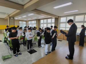 의성교육지원청 부설영재교육원 개강식 개최
