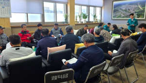 영덕군, 이재민 임시 조립주택 주민설명회 개최
