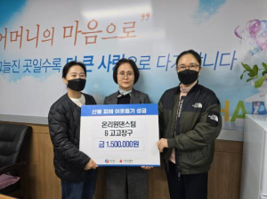 영양군 온리원 댄스팀＆고고장구 공연팀, 산불 피해 성금 기탁