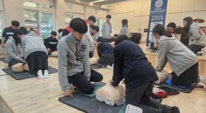 성주군 수륜중학교, 심폐 소생술 및 응급 처치 교육 실시